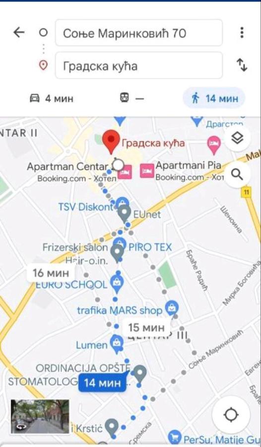 Krstic_Lux Apartman Subotica Eksteriør billede